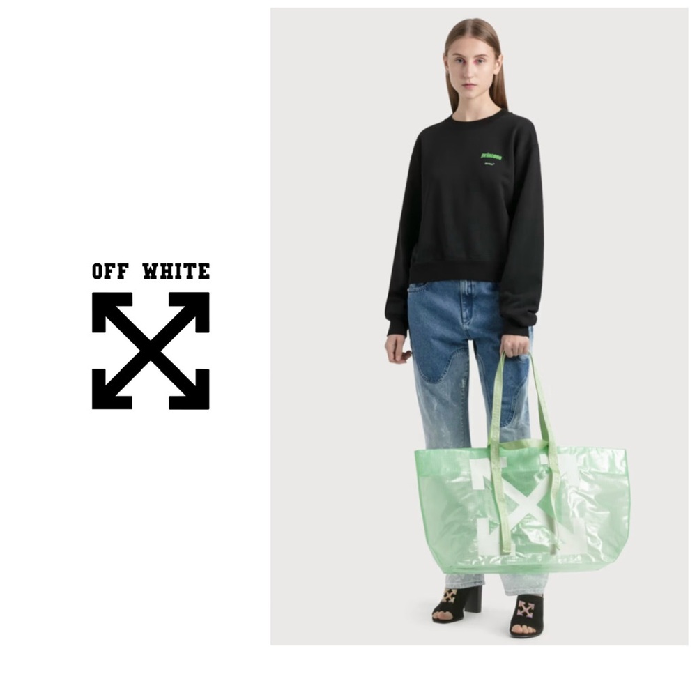 ❗️SOLD❗️Off-White «Princess» crop sweatshirt✨ - Picture 1 of 6